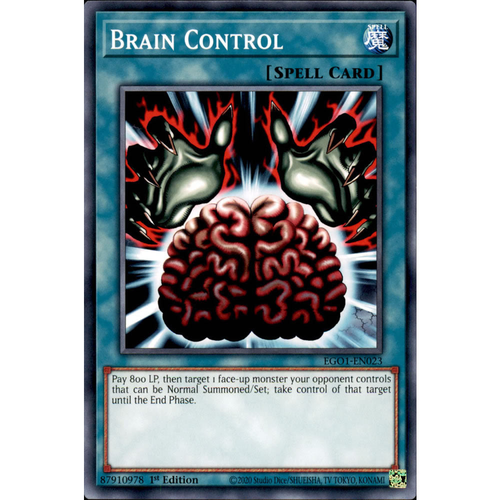 Brain Control EGO1-EN023 Yu-Gi-Oh! Card - Deckboosters Brain Control EGO1-EN023 Yu-Gi-Oh! Card - Deckboosters