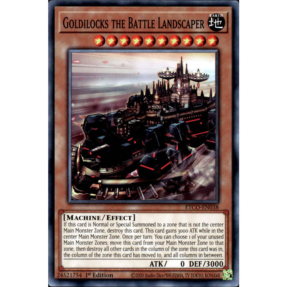 Goldilocks the Battle Landscaper ETCO-EN038 Yu-Gi-Oh! Card from the Eternity Code Set