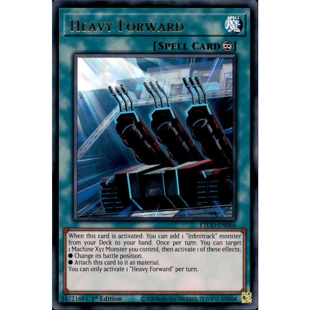 Heavy Forward ETCO-EN066 Yu-Gi-Oh! Card from the Eternity Code Set