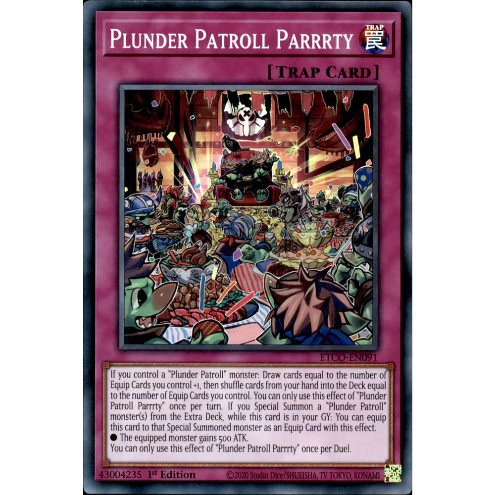 Plunder Patroll Parrrty ETCO-EN091 Yu-Gi-Oh! Card