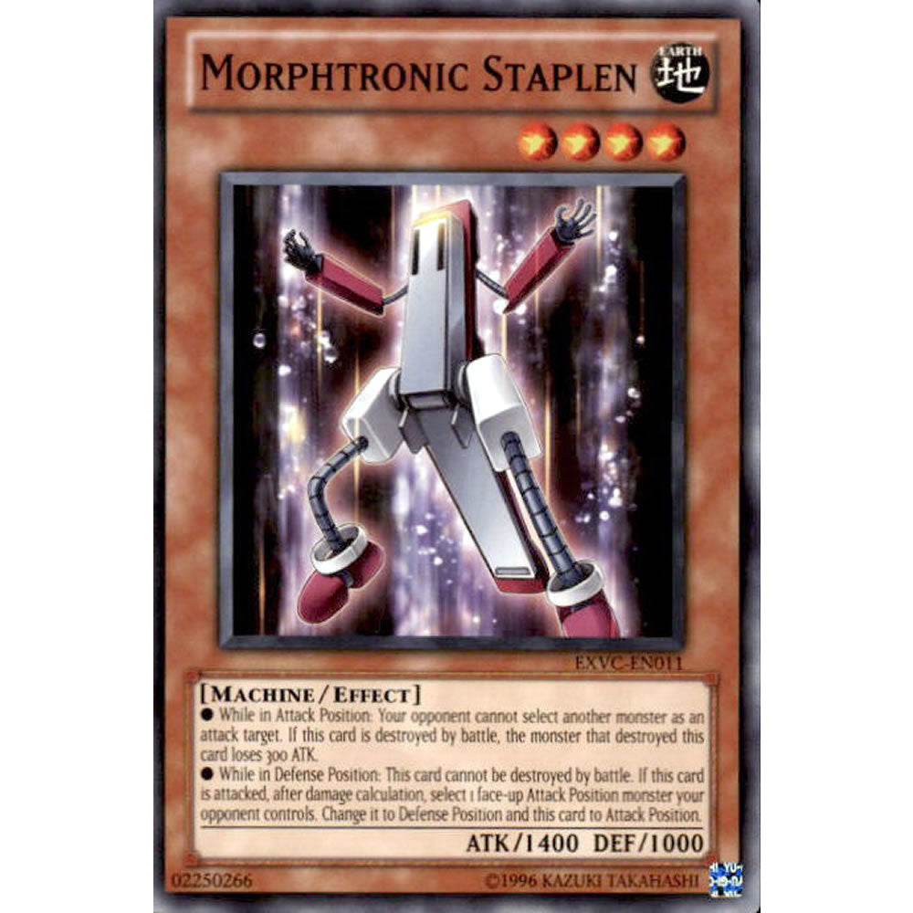Morphtronic Staplen EXVC-EN011 Yu-Gi-Oh! Card from the Extreme Victory Set
