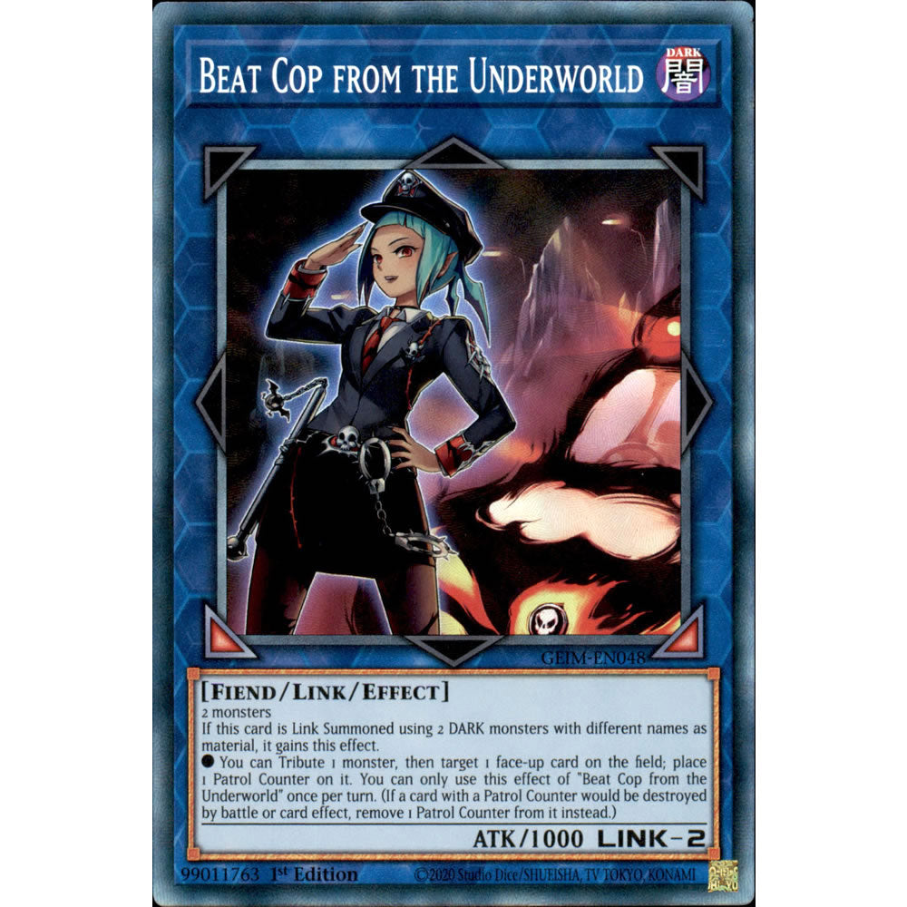 Beat Cop from the Underworld GEIM-EN048 Yu-Gi-Oh! Card from the Genesis Impact Set