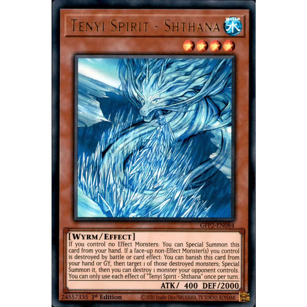 Tenyi Spirit - Shthana GFP2-EN084 Yu-Gi-Oh! Card from the Ghosts From the Past: The 2nd Haunting Set