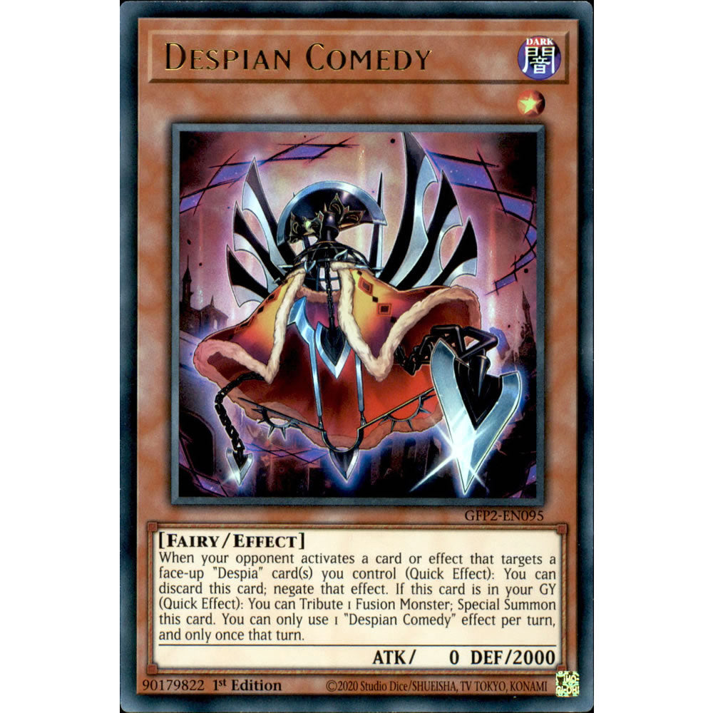 Despian Comedy GFP2-EN095 Yu-Gi-Oh! Card from the Ghosts From the Past: The 2nd Haunting Set