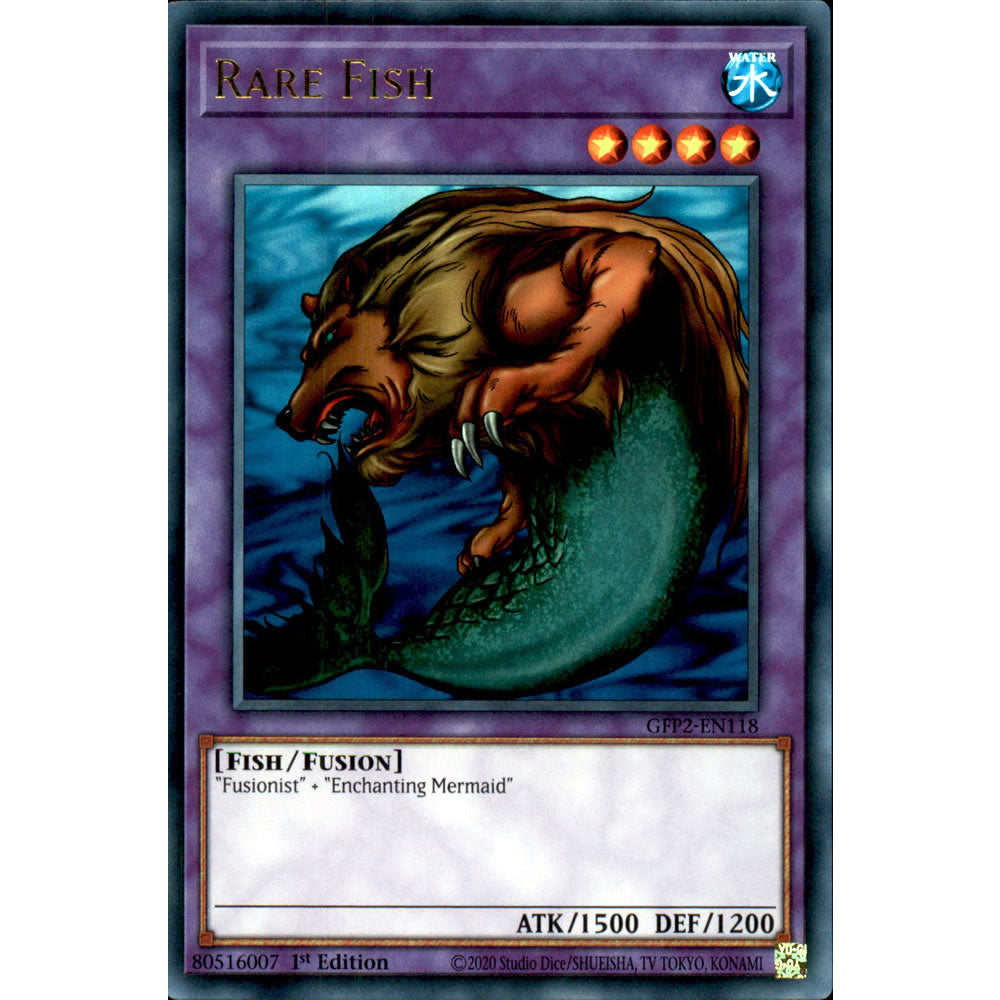 Rare Fish GFP2-EN118 Yu-Gi-Oh! Card from the Ghosts From the Past: The 2nd Haunting Set