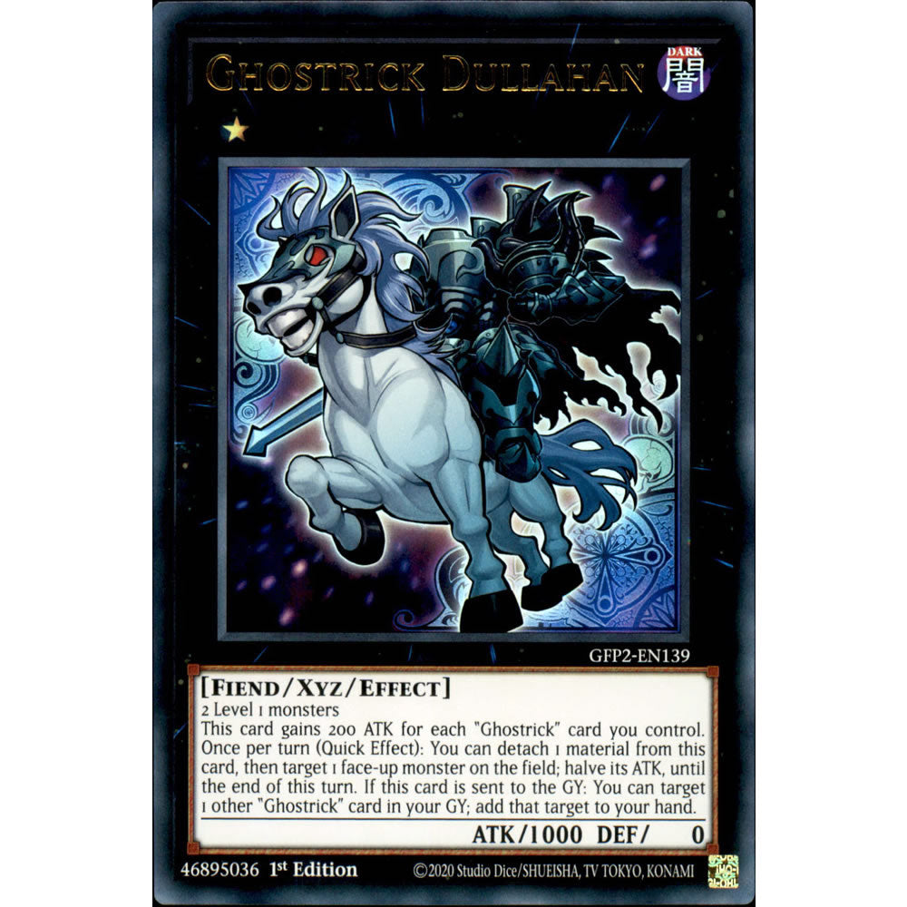 Ghostrick Dullahan GFP2-EN139 Yu-Gi-Oh! Card from the Ghosts From the Past: The 2nd Haunting Set