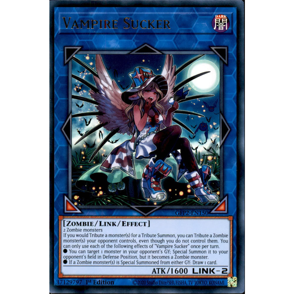 Vampire Sucker GFP2-EN150 Yu-Gi-Oh! Card from the Ghosts From the Past: The 2nd Haunting Set