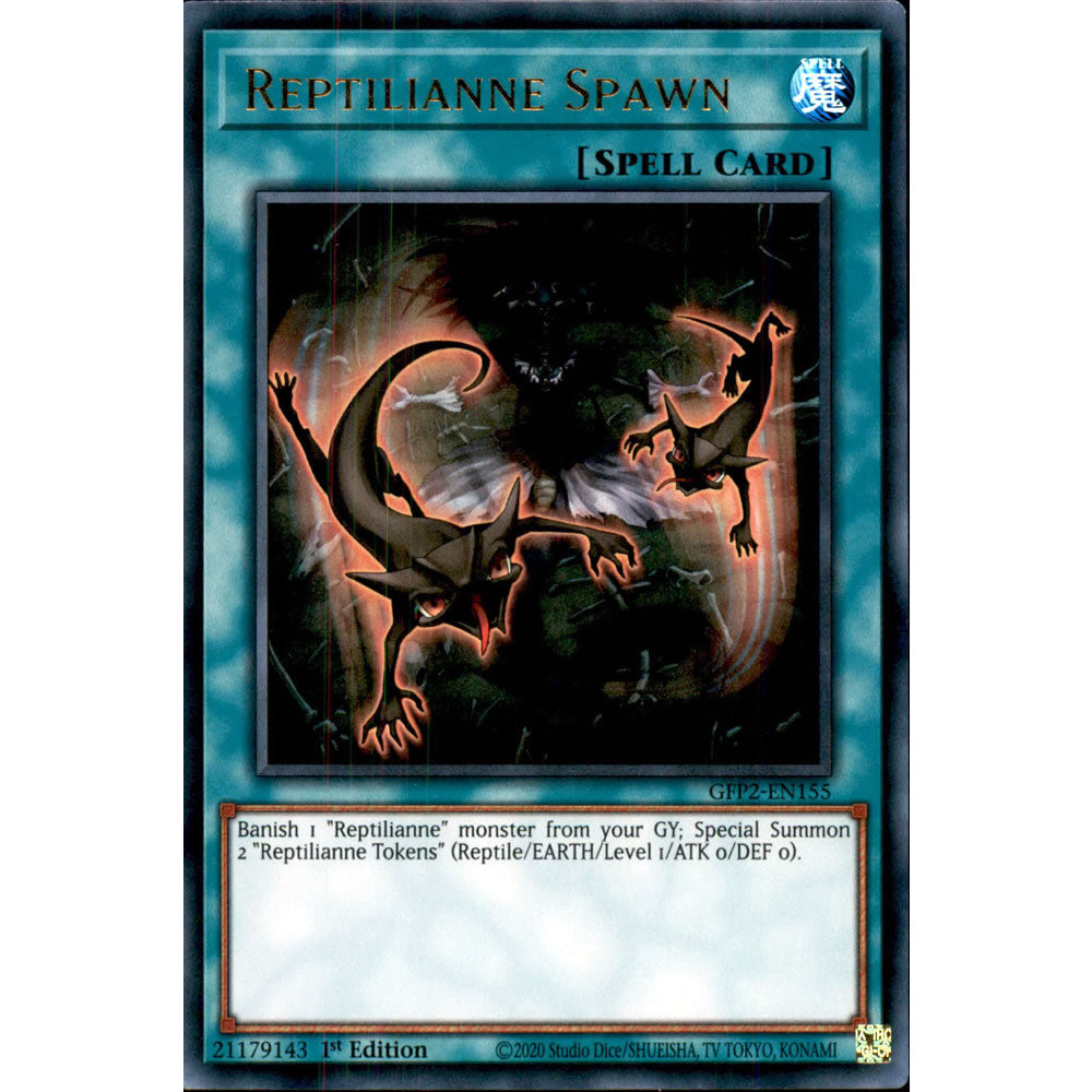 Reptilianne Spawn GFP2-EN155 Yu-Gi-Oh! Card from the Ghosts From the Past: The 2nd Haunting Set