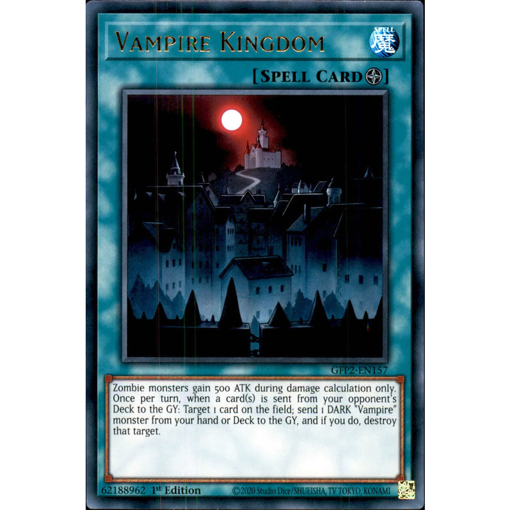 Vampire Kingdom GFP2-EN157 Yu-Gi-Oh! Card from the Ghosts From the Past: The 2nd Haunting Set