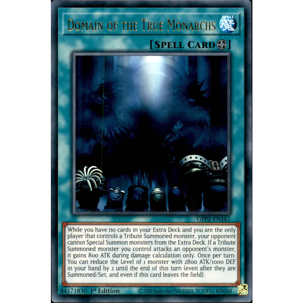 Domain of the True Monarchs GFP2-EN161 Yu-Gi-Oh! Card from the Ghosts From the Past: The 2nd Haunting Set