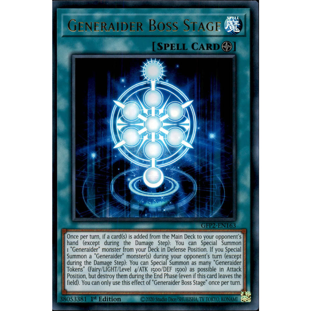 Generaider Boss Stage GFP2-EN163 Yu-Gi-Oh! Card from the Ghosts From the Past: The 2nd Haunting Set