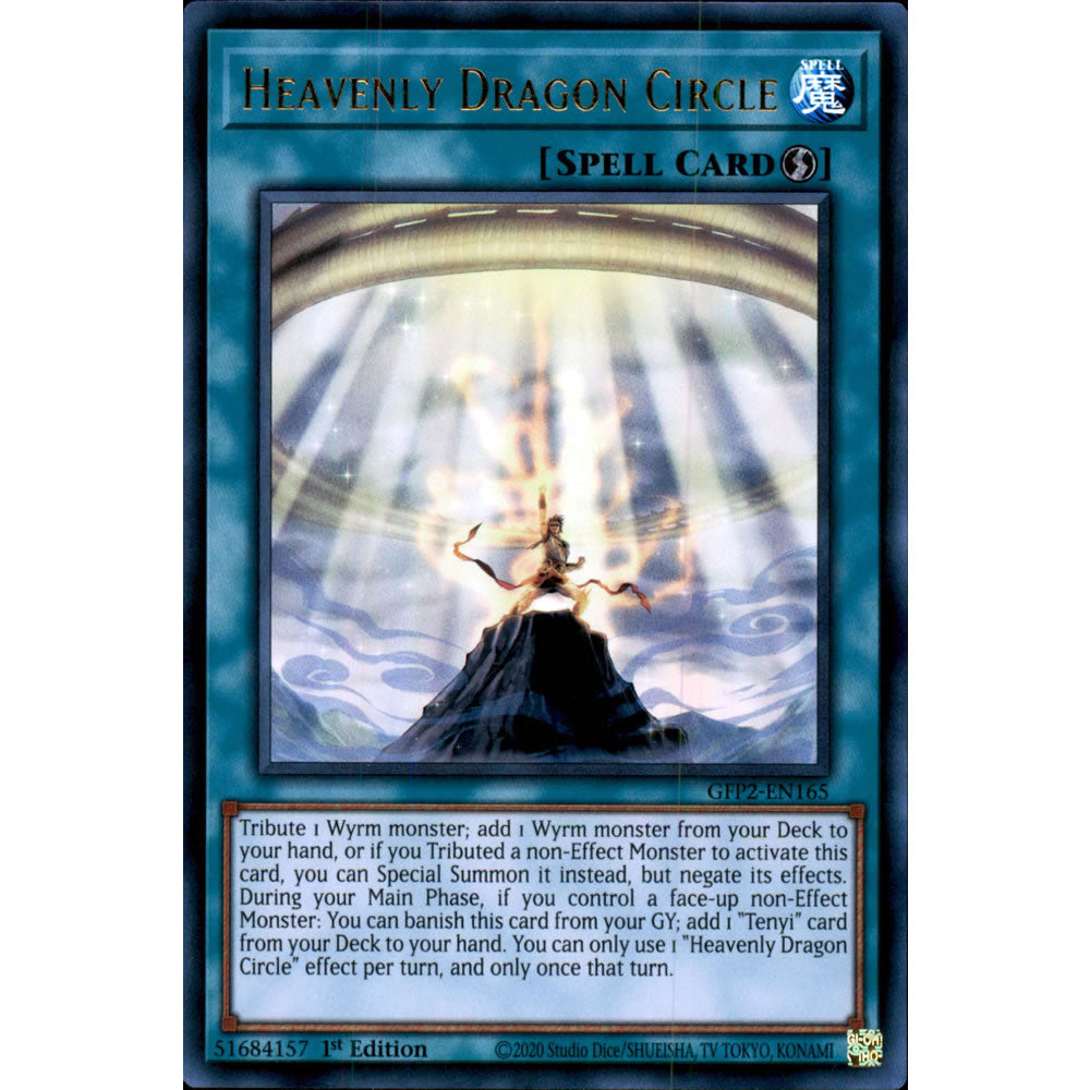 Heavenly Dragon Circle GFP2-EN165 Yu-Gi-Oh! Card from the Ghosts From the Past: The 2nd Haunting Set