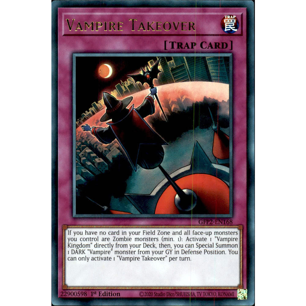 Vampire Takeover GFP2-EN168 Yu-Gi-Oh! Card from the Ghosts From the Past: The 2nd Haunting Set
