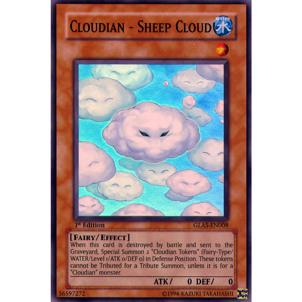 Cloudian - Sheep Cloud GLAS-EN008 Yu-Gi-Oh! Card Cloudian - Sheep Cloud GLAS-EN008 Yu-Gi-Oh! Card