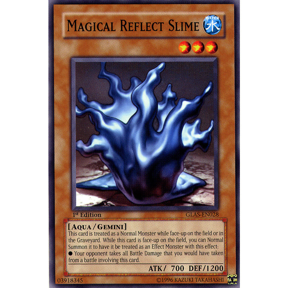 reflect card yugioh Magical Reflect Slime GLAS-EN028 Yu-Gi-Oh! Card