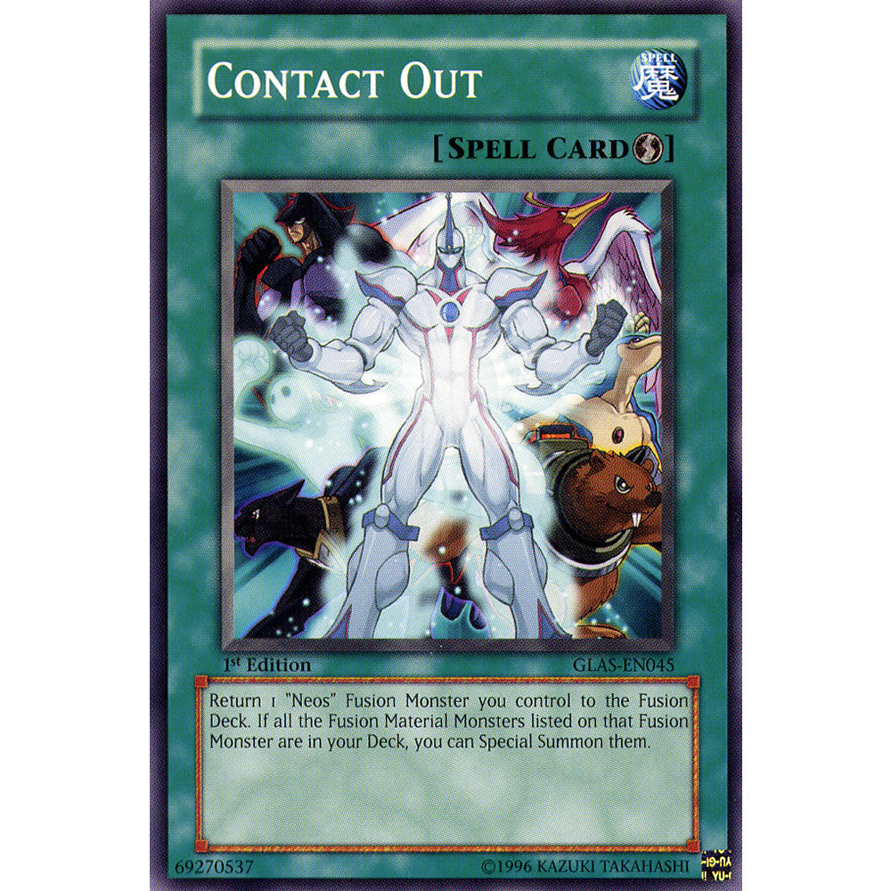 Contact Out GLAS-EN045 Yu-Gi-Oh! Card - Deckboosters Contact Out GLAS-EN045 Yu-Gi-Oh! Card - Deckboosters
