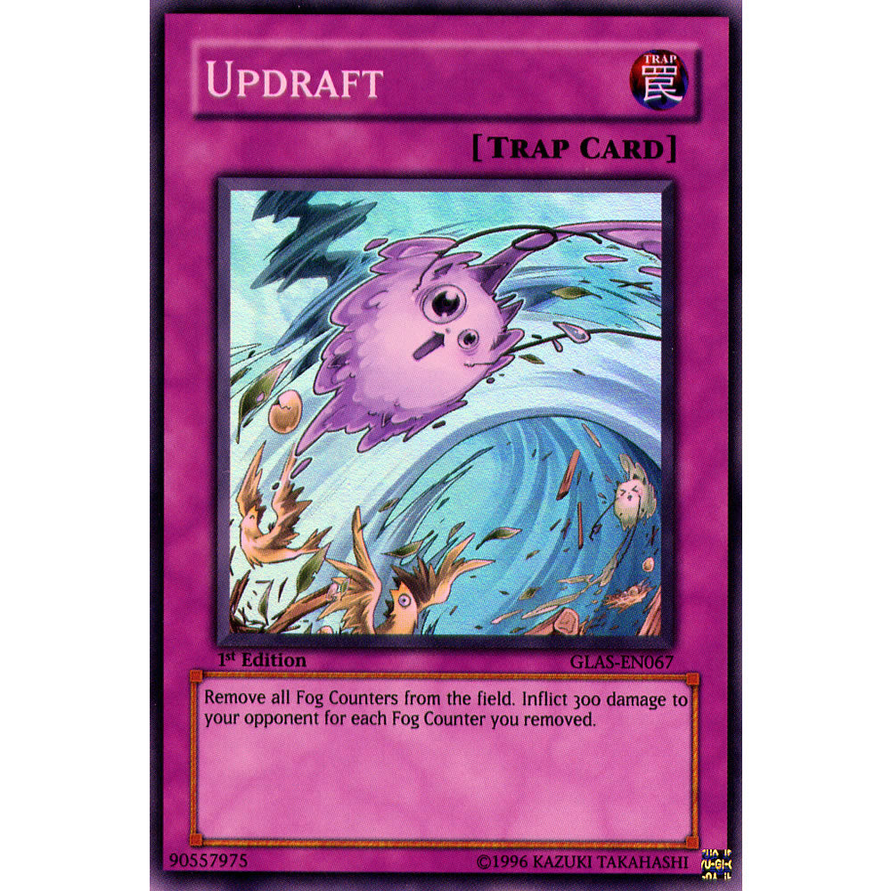 Updraft GLAS-EN067 Yu-Gi-Oh! Card from the Gladiator's Assault Set