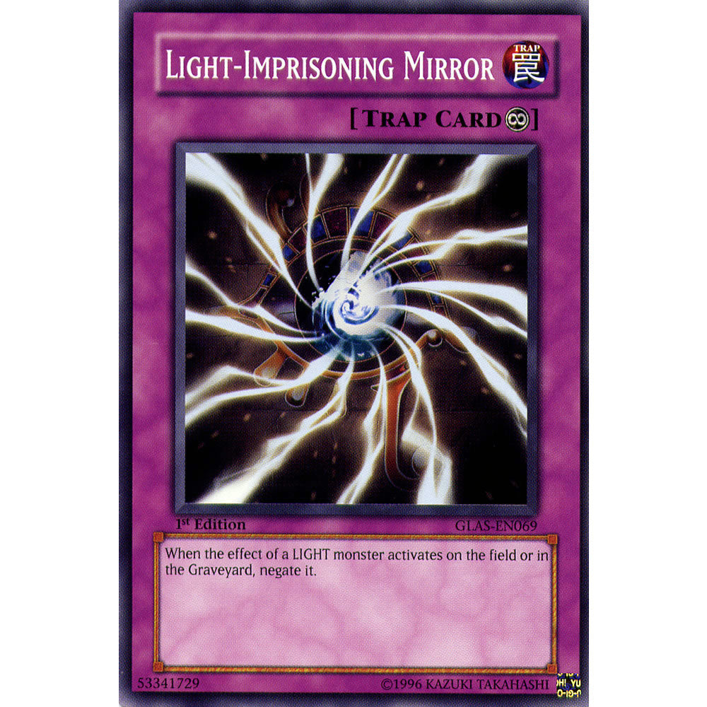 Light - Imprisoning Mirror GLAS-EN069 Yu-Gi-Oh! Card from the Gladiator's Assault Set