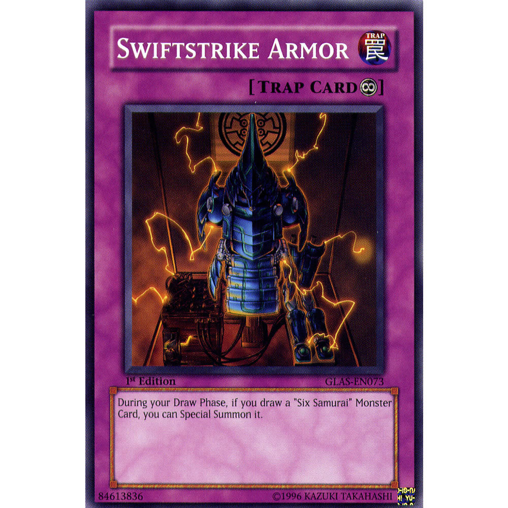 Swiftstrike Armor GLAS-EN073 Yu-Gi-Oh! Card from the Gladiator's Assault Set