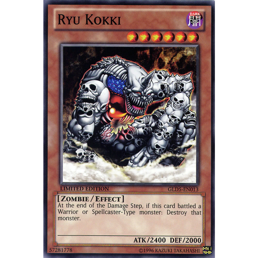 Ryu Kokki GLD5-EN013 Yu-Gi-Oh! Card from the Gold Series: Haunted Mine Set