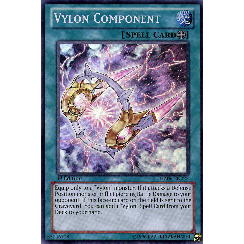 Vylon Component HA06-EN025 Yu-Gi-Oh! Card from the Hidden Arsenal 6: Omega Xyz Set
