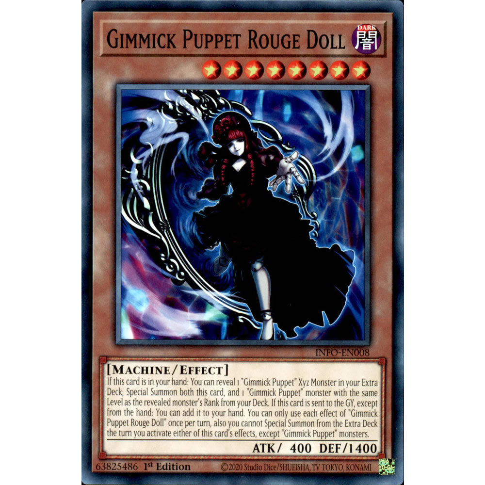 Gimmick Puppet Rouge Doll INFO-EN008 Yu-Gi-Oh! Card Gimmick Puppet Rouge Doll INFO-EN008 Yu-Gi-Oh! Card