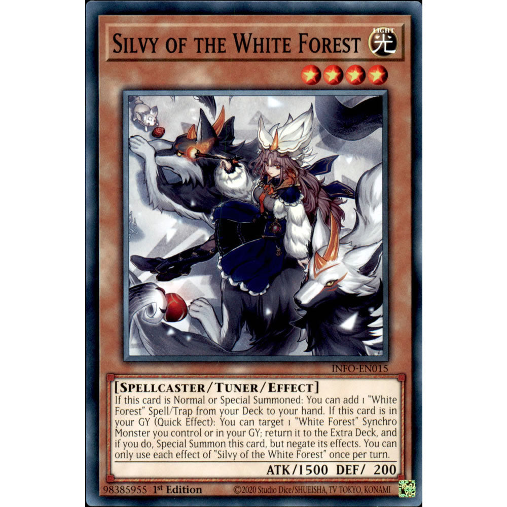 Silvy of the White Forest INFO-EN015 Yu-Gi-Oh! Card Silvy of the White Forest INFO-EN015 Yu-Gi-Oh! Card
