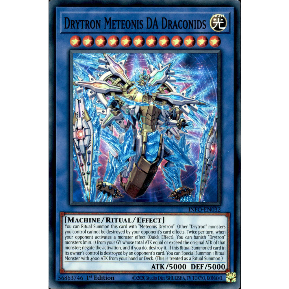 yugioh drytron cards Drytron Meteonis DA Draconids INFO-EN032 Yu-Gi-Oh! Card