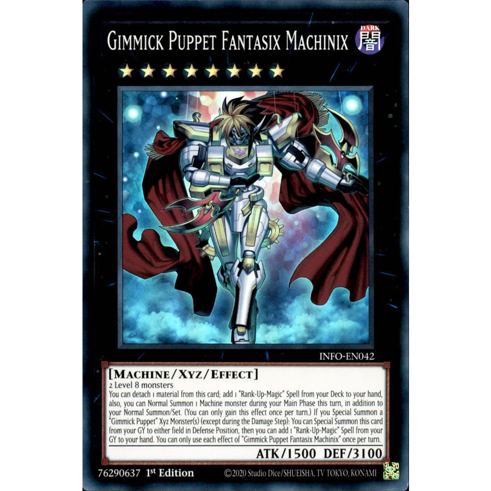 Gimmick Puppet Fantasix Machinix INFO-EN042 Yu-Gi-Oh! Card Gimmick Puppet Fantasix Machinix INFO-EN042 Yu-Gi-Oh! Card