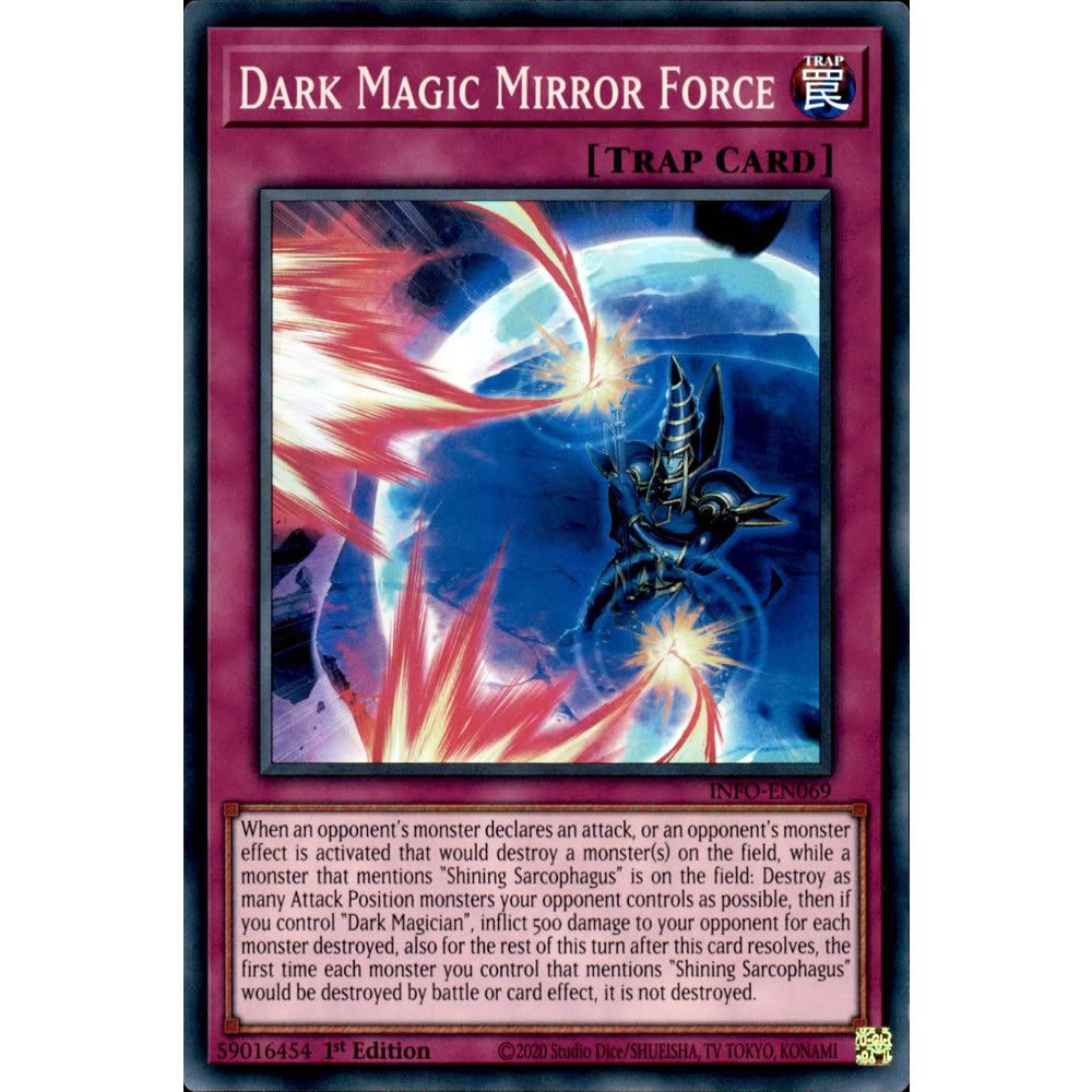 Dark Magic Mirror Force INFO-EN069 Yu-Gi-Oh! Card Dark Magic Mirror Force INFO-EN069 Yu-Gi-Oh! Card