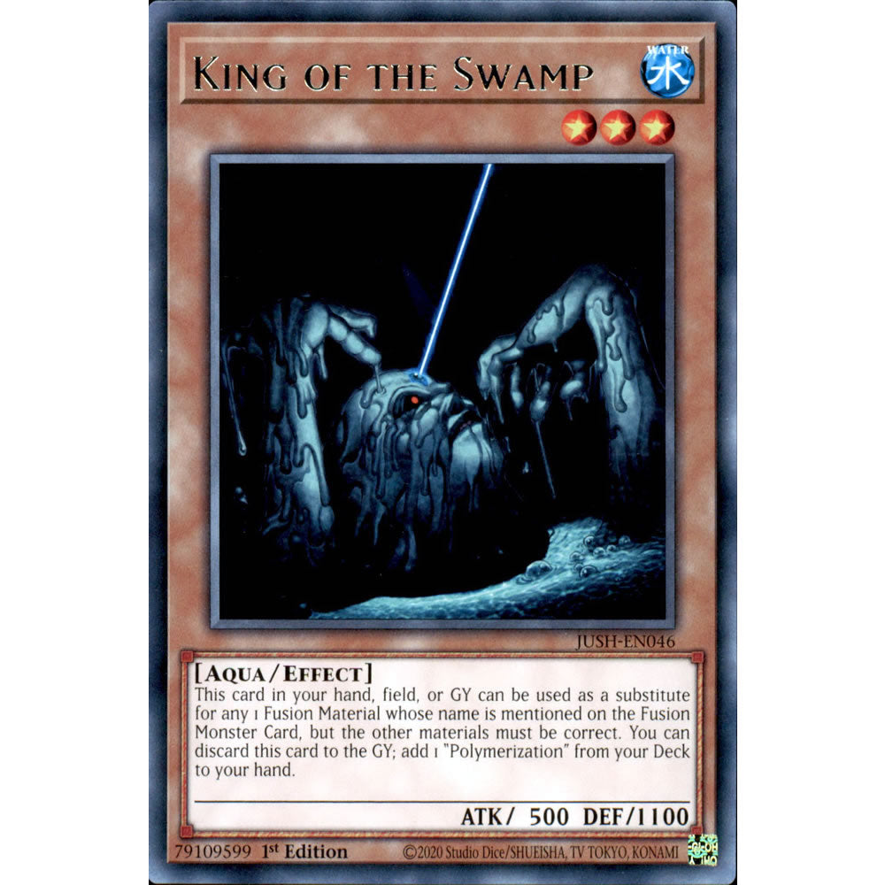 King of the Swamp JUSH-EN046 Yu-Gi-Oh! Card from the Justice Hunters Set