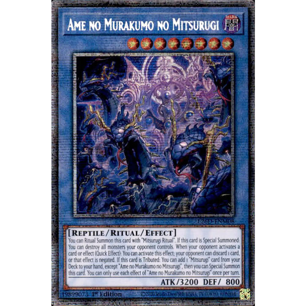 Ame no Murakumo no Mitsurugi L26D-ENM08 Yu-Gi-Oh! Card from the Legendary Modern Decks 2026 Set