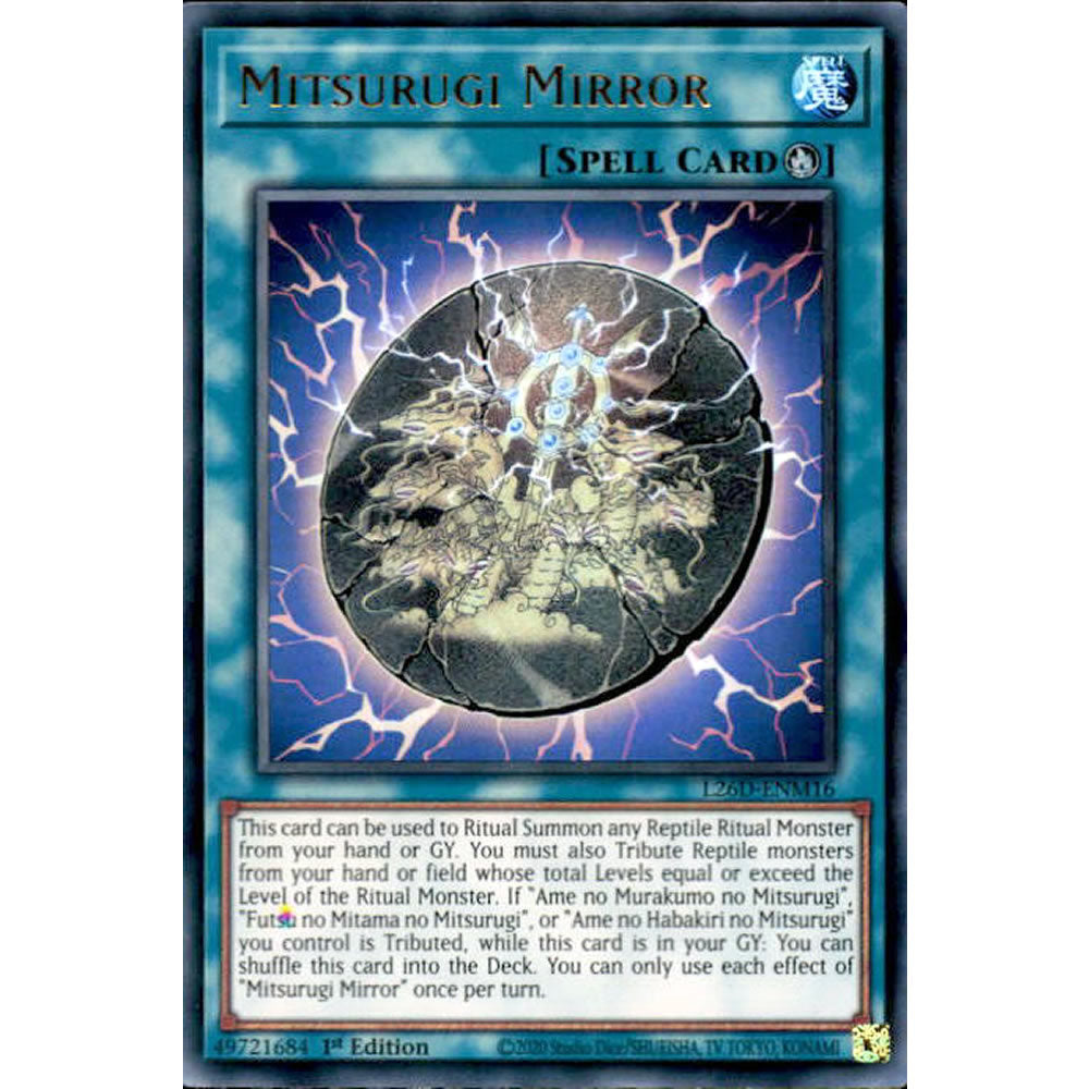Mitsurugi Mirror L26D-ENM16 Yu-Gi-Oh! Card from the Legendary Modern Decks 2026 Set