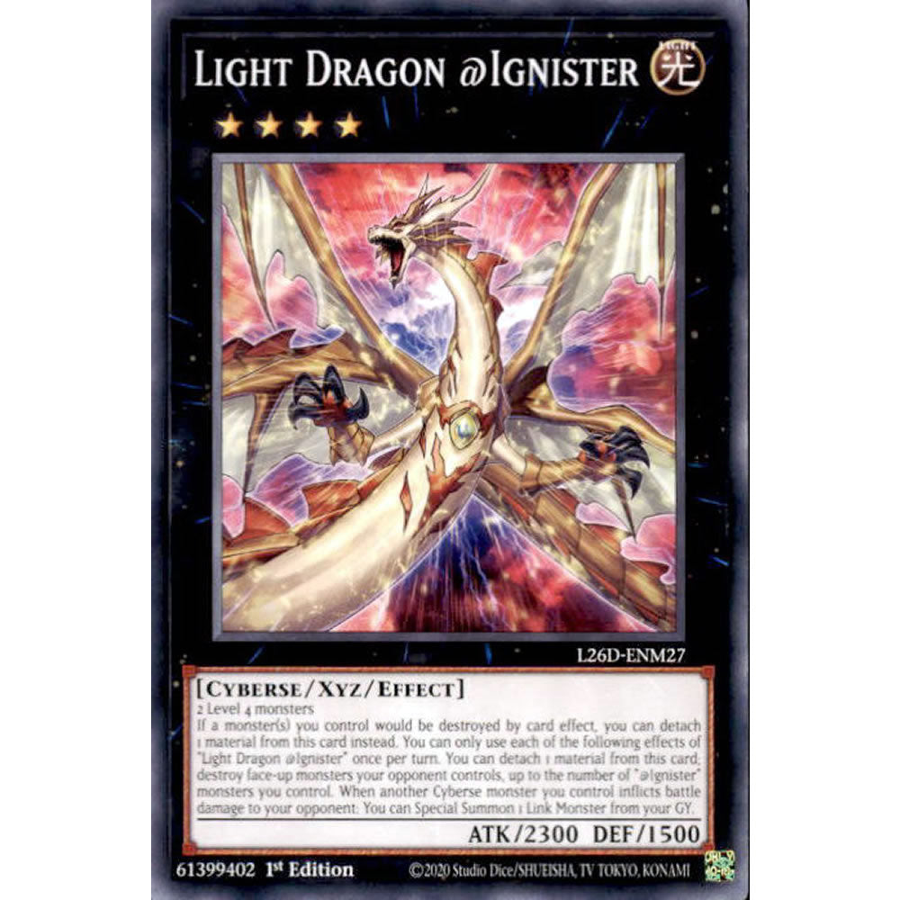 Light Dragon @Ignister L26D-ENM27 Yu-Gi-Oh! Card from the Legendary Modern Decks 2026 Set