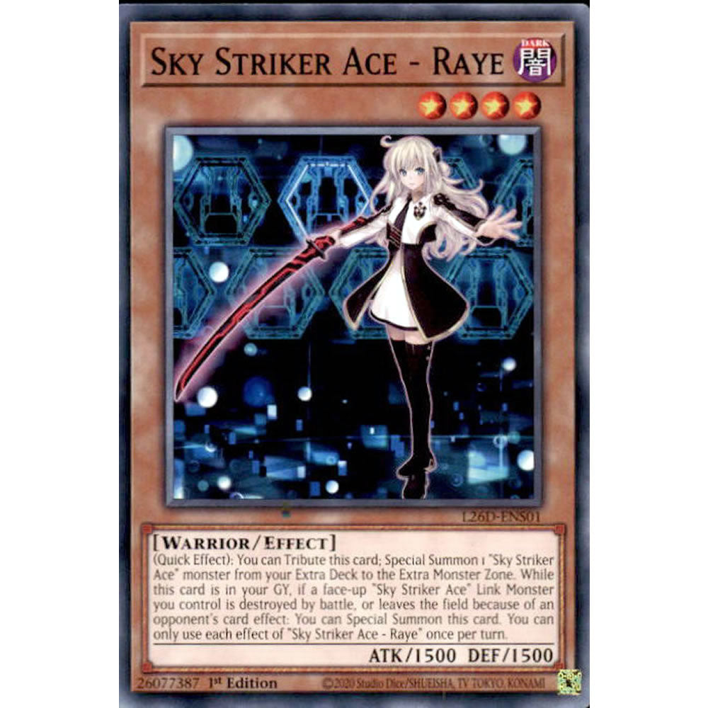 Sky Striker Ace - Raye L26D-ENS01 Yu-Gi-Oh! Card from the Legendary Modern Decks 2026 Set