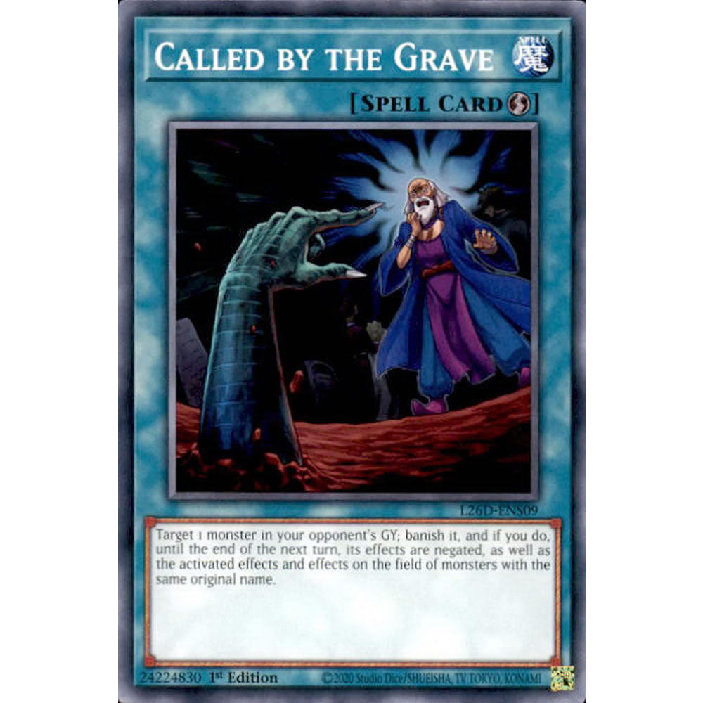 Called by the Grave L26D-ENS09 Yu-Gi-Oh! Card from the Legendary Modern Decks 2026 Set