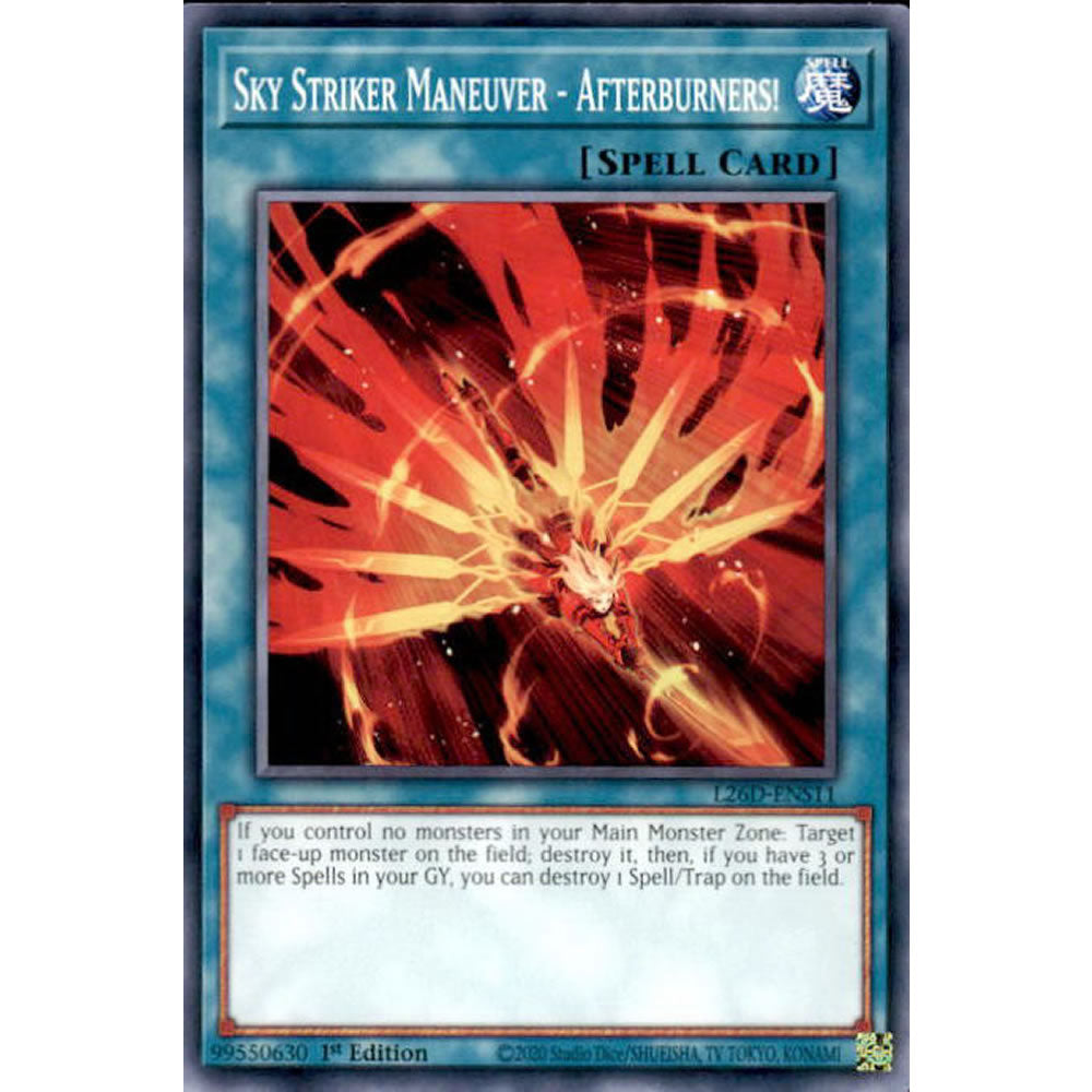 Sky Striker Maneuver - Afterburners! L26D-ENS11 Yu-Gi-Oh! Card from the Legendary Modern Decks 2026 Set