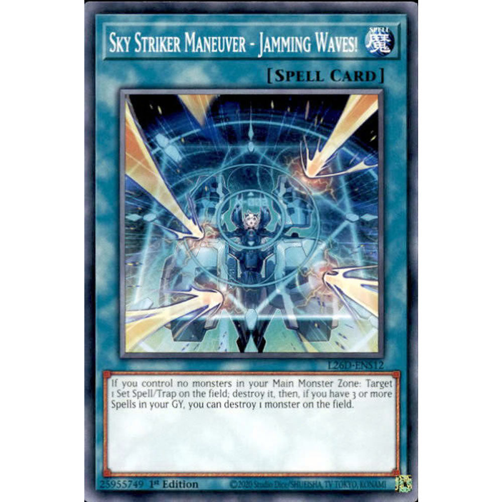 Sky Striker Maneuver - Jamming Waves! L26D-ENS12 Yu-Gi-Oh! Card from the Legendary Modern Decks 2026 Set