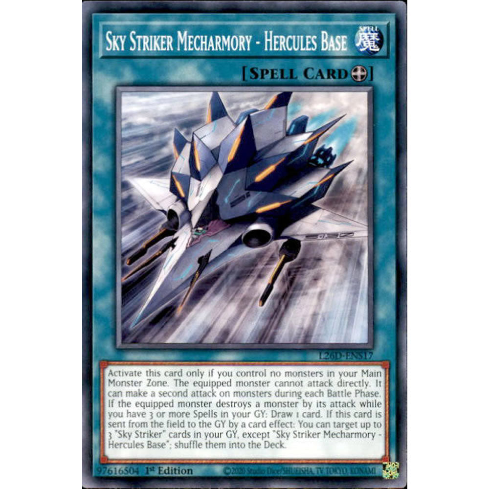 Sky Striker Mecharmory - Hercules Base L26D-ENS17 Yu-Gi-Oh! Card from the Legendary Modern Decks 2026 Set
