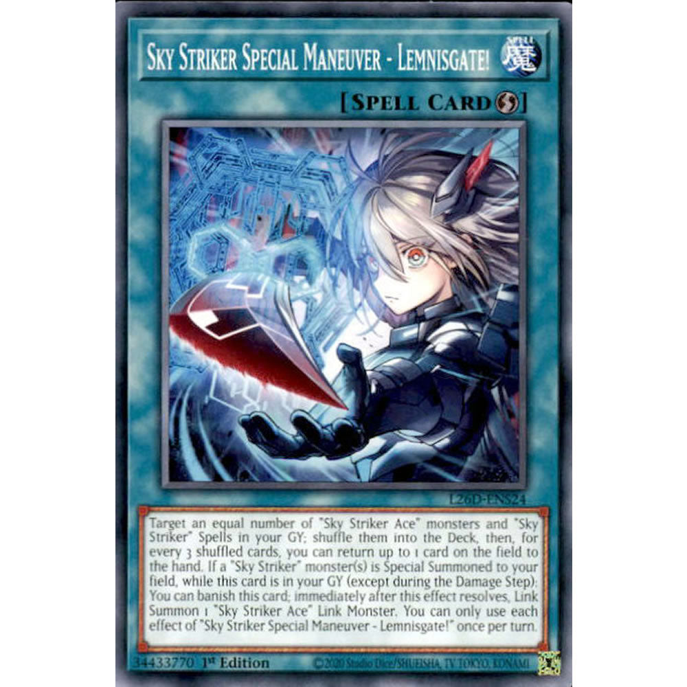 Sky Striker Special Maneuver - Lemnisgate! L26D-ENS24 Yu-Gi-Oh! Card from the Legendary Modern Decks 2026 Set