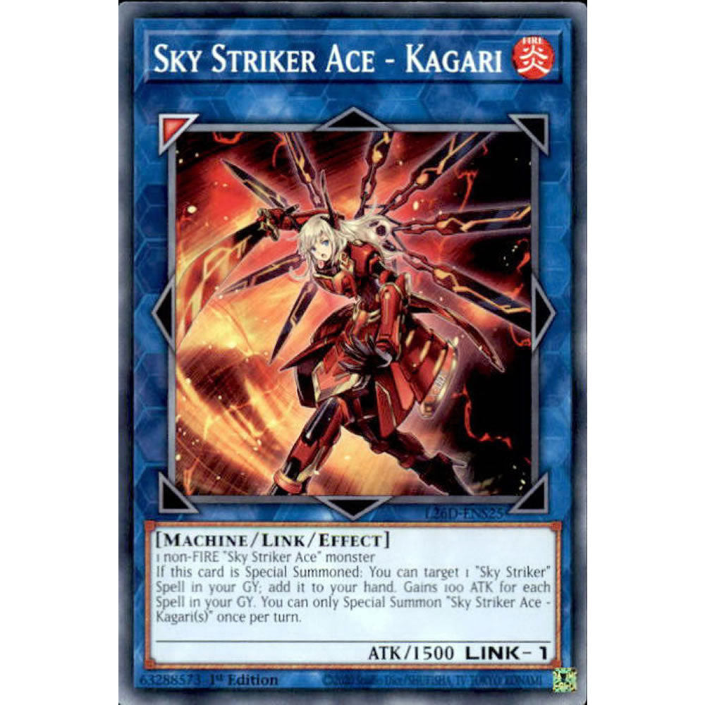 Sky Striker Ace - Kagari L26D-ENS25 Yu-Gi-Oh! Card from the Legendary Modern Decks 2026 Set