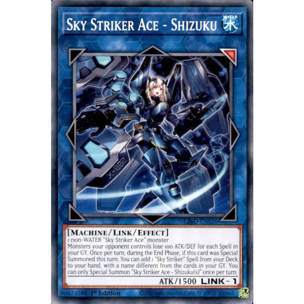 Sky Striker Ace - Shizuku L26D-ENS26 Yu-Gi-Oh! Card from the Legendary Modern Decks 2026 Set