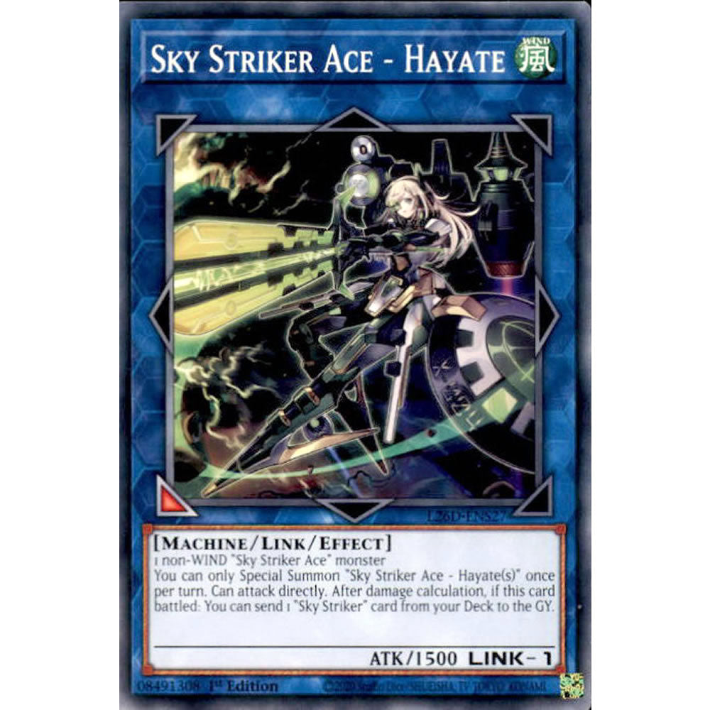 Sky Striker Ace - Hayate L26D-ENS27 Yu-Gi-Oh! Card from the Legendary Modern Decks 2026 Set