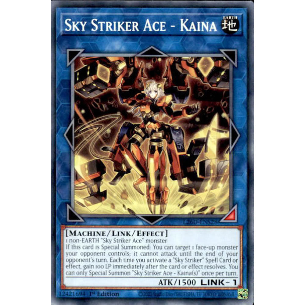 Sky Striker Ace - Kaina L26D-ENS28 Yu-Gi-Oh! Card from the Legendary Modern Decks 2026 Set