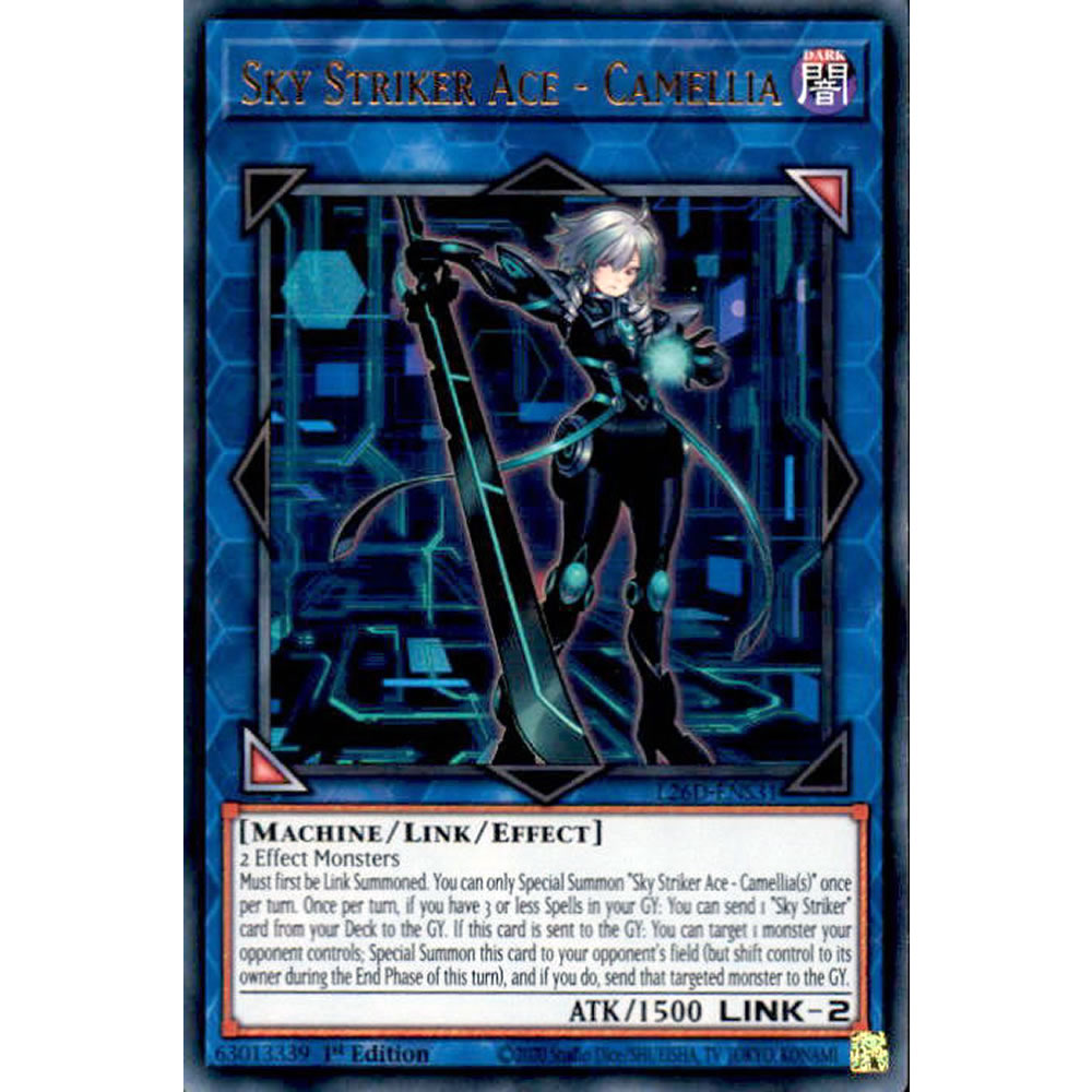 Sky Striker Ace - Camellia L26D-ENS31 Yu-Gi-Oh! Card from the Legendary Modern Decks 2026 Set
