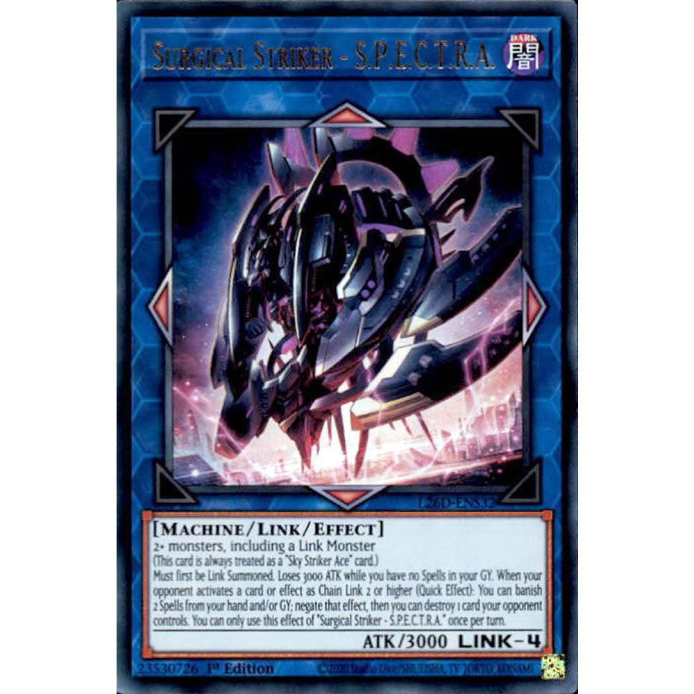 Surgical Striker - S.P.E.C.T.R.A. L26D-ENS32 Yu-Gi-Oh! Card from the Legendary Modern Decks 2026 Set