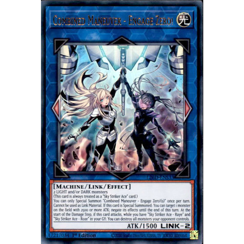 Combined Maneuver - Engage Zero! L26D-ENS33 Yu-Gi-Oh! Card from the Legendary Modern Decks 2026 Set