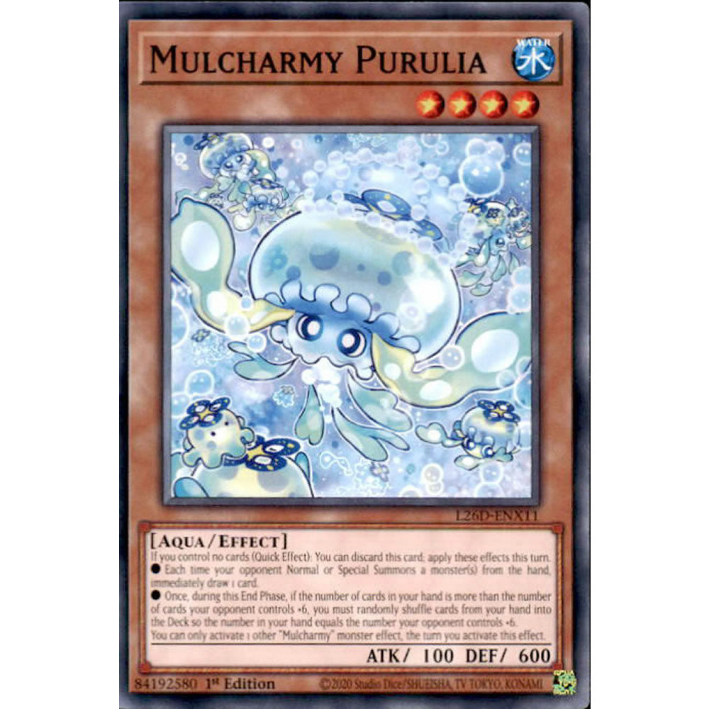 Mulcharmy Purulia L26D-ENX11 Yu-Gi-Oh! Card from the Legendary Modern Decks 2026 Set