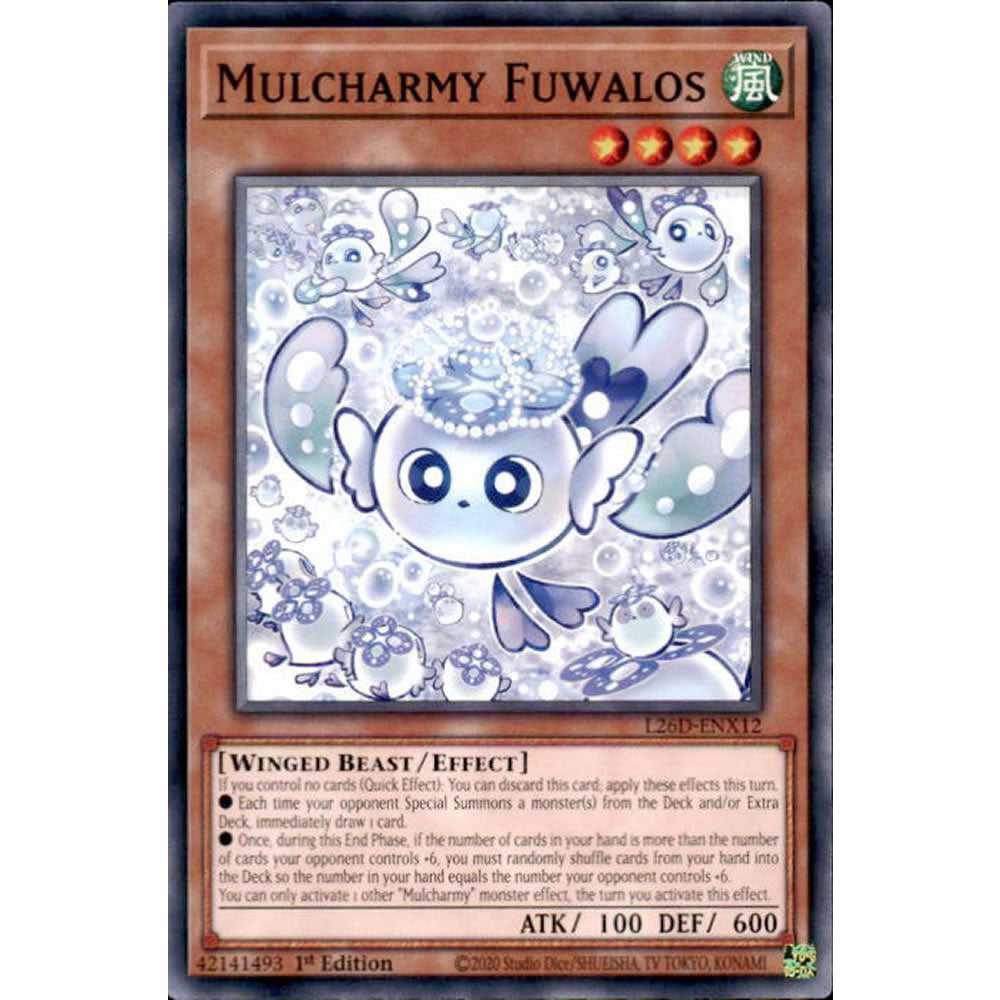 Mulcharmy Fuwalos L26D-ENX12 Yu-Gi-Oh! Card from the Legendary Modern Decks 2026 Set