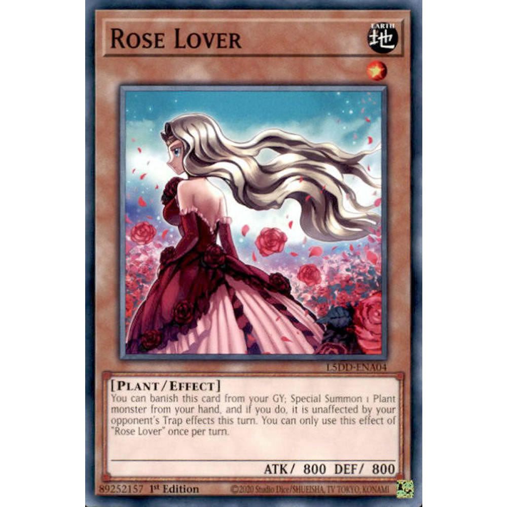 Rose Lover L5DD-ENA04 Yu-Gi-Oh! Card from the Legendary 5D's Decks Set